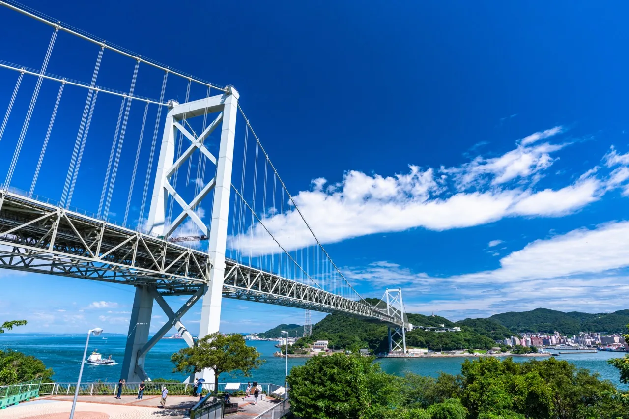 関門橋の風景